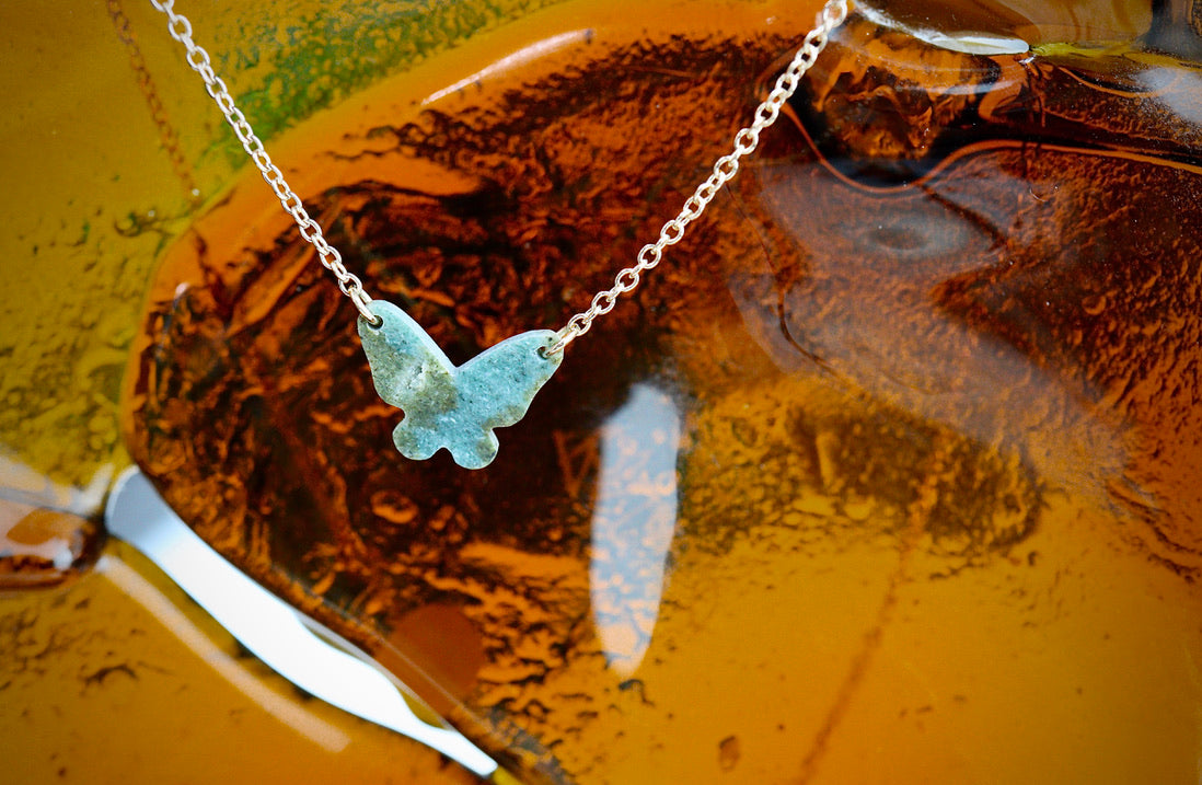 Adriatic Hills Butterfly Necklace