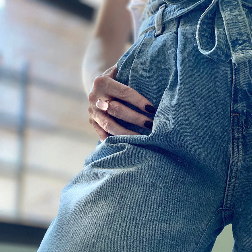 Rose Quartz Ring
