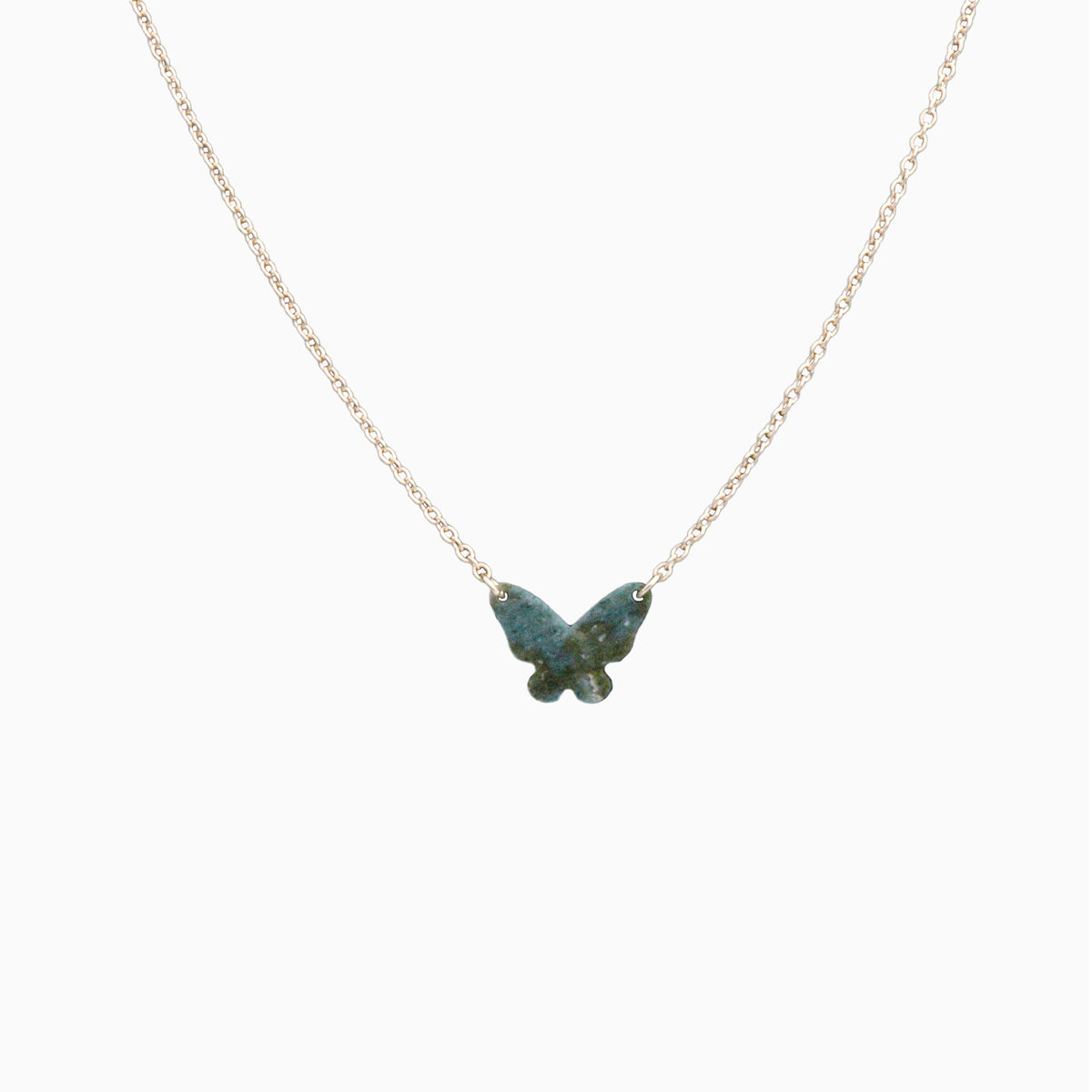 Adriatic Hills Butterfly Necklace