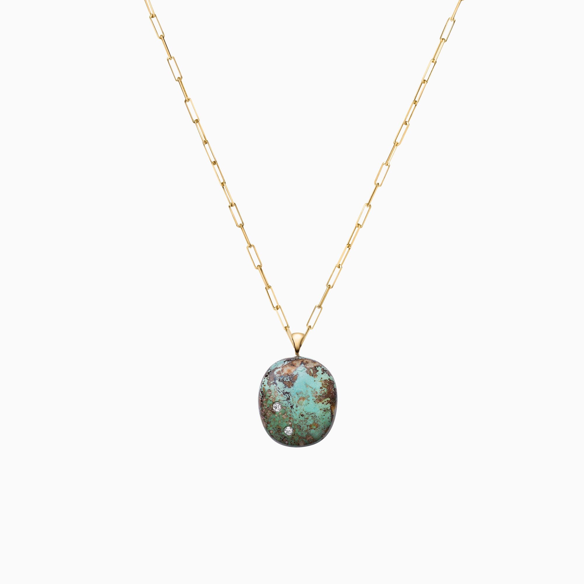 Nessa Designs Jewelry | Necklaces | Tranquil Blues Turquoise & Diamond