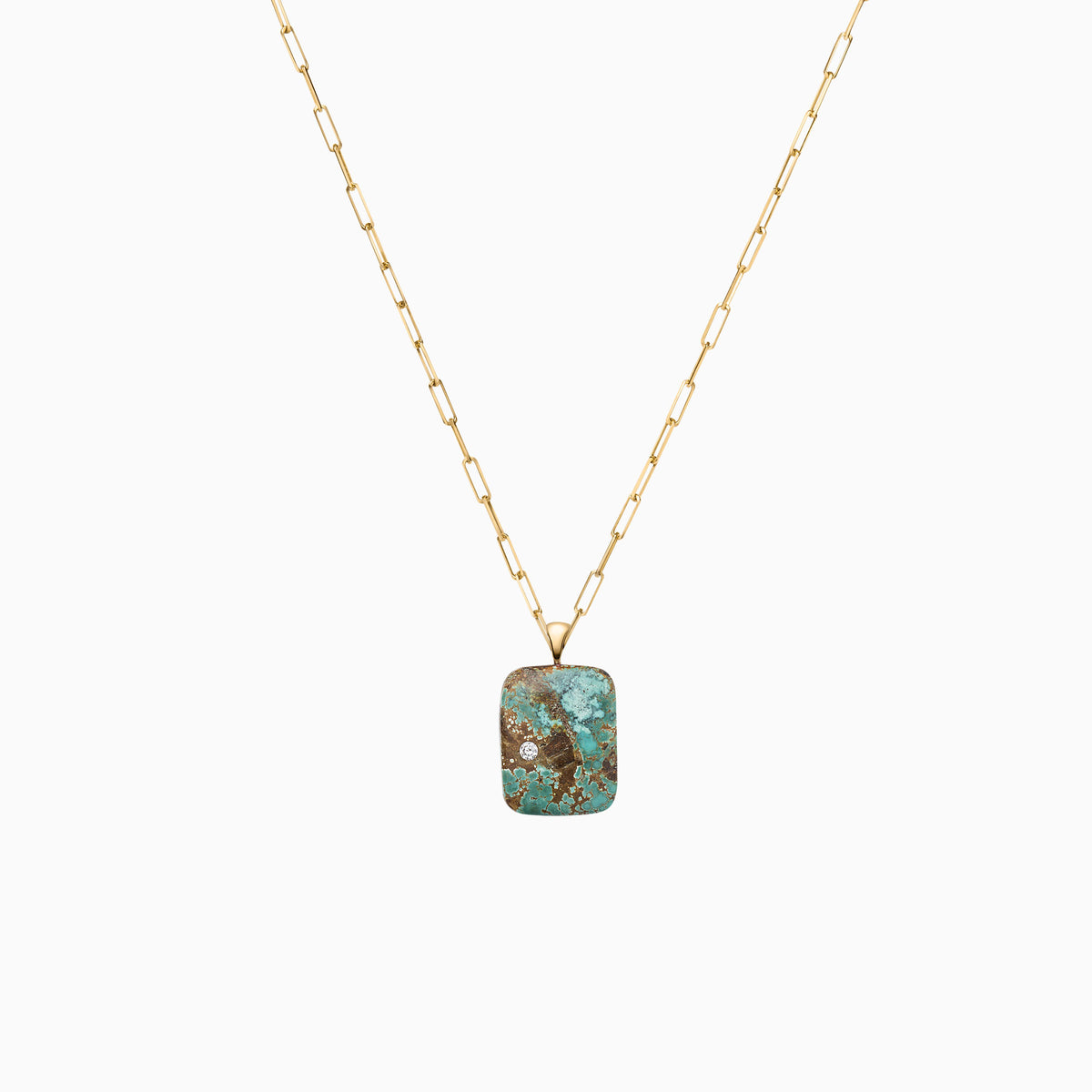 Nessa Designs Jewelry | Necklaces | Tranquil Blues Turquoise &amp; Diamond