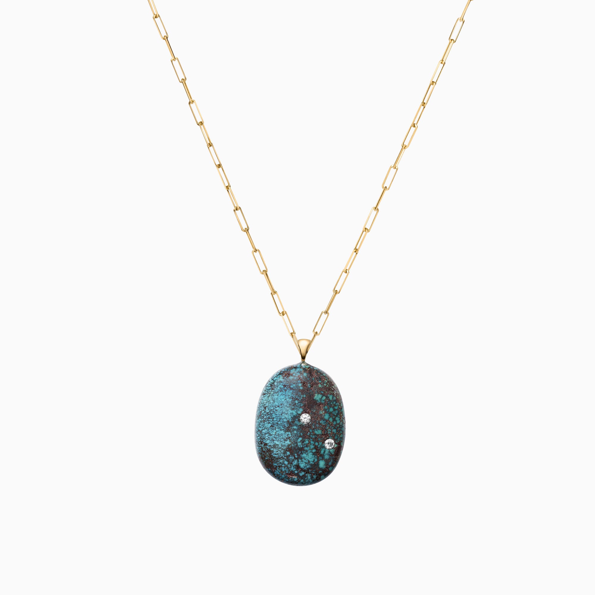 Nessa Designs Jewelry | Necklaces | Tranquil Blues Turquoise & Diamond