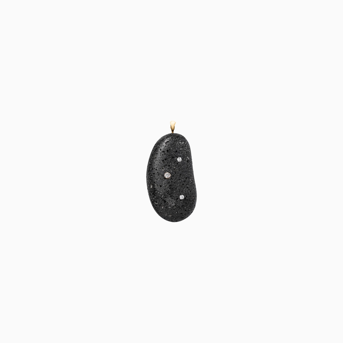 Nessa Designs Jewelry | Necklaces | Glacial Gems Pebble &amp; Diamond