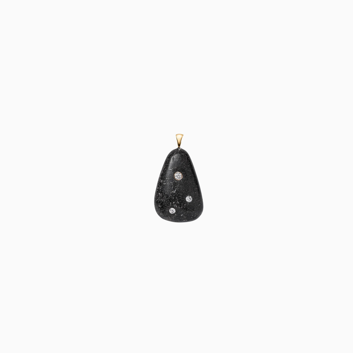 Nessa Designs Jewelry | Necklaces | Glacial Gems Pebble &amp; Diamond