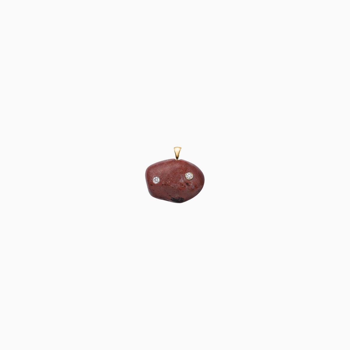 Nessa Designs Jewelry | Necklaces | Glacial Gems Pebble &amp; Diamond