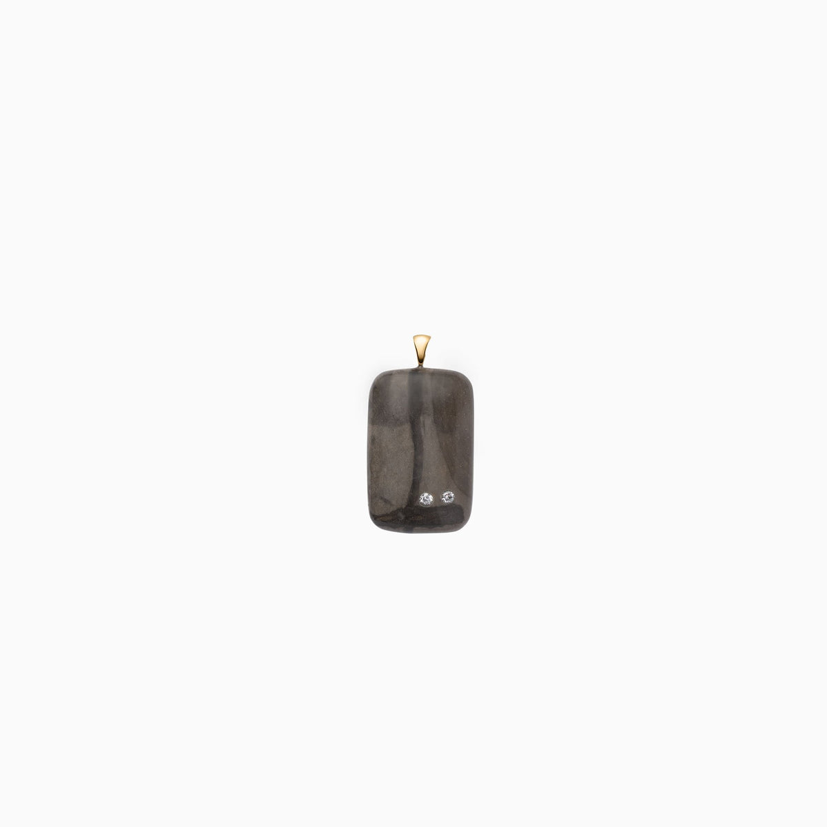 Nessa Designs Jewelry | Necklaces | Ancient Sands Pebble &amp; Diamond